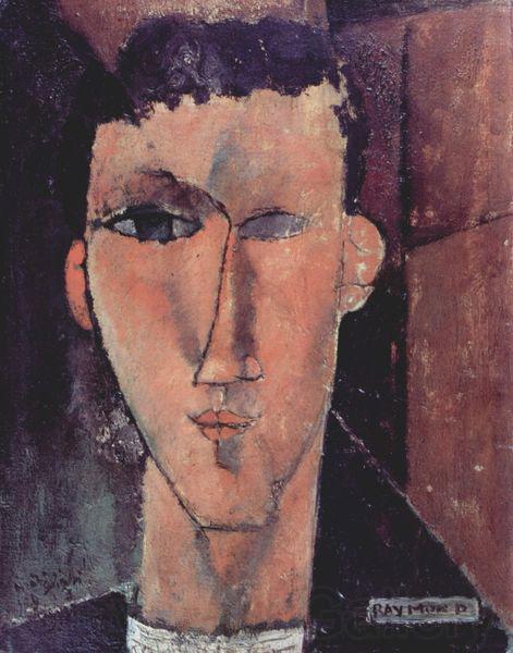 Amedeo Modigliani Portrat des Raymond Spain oil painting art